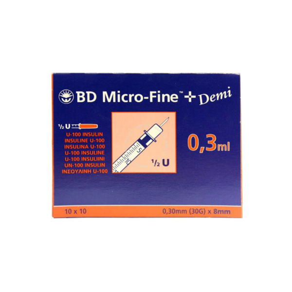 BD MICRO-FINE+ (0.3ML, 30G) (1 X 100)