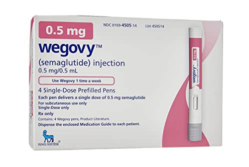 Wegovy Semaglutide, Auto-Injector 0.5mg