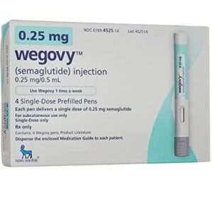 Wegovy  Semaglutide, Auto-Injector 0.25mg